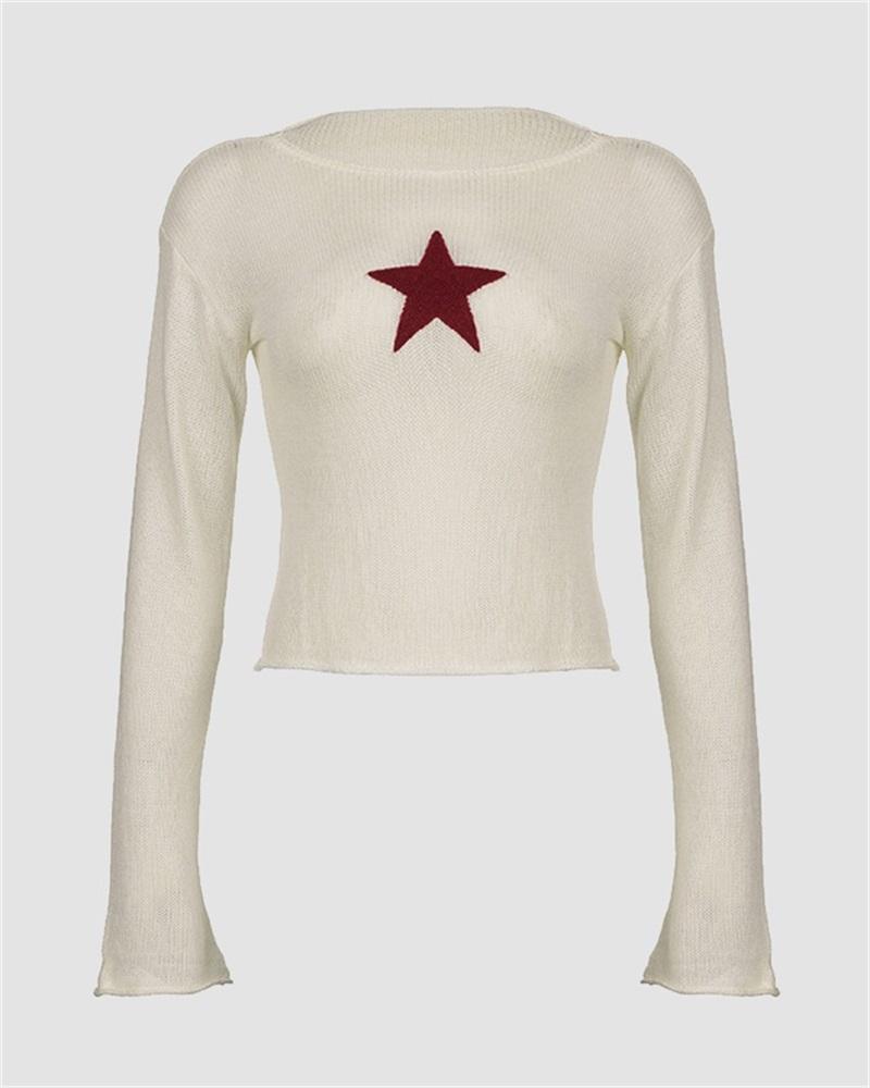 Desby Star Crop Top