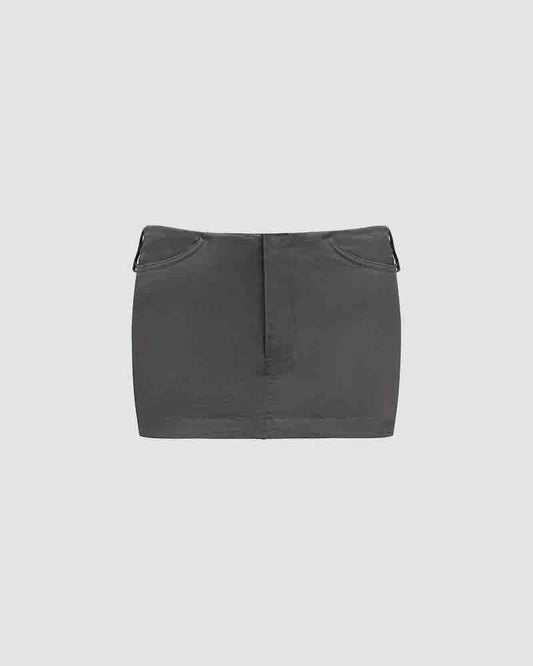 Yalena Mini Cargo Skirt