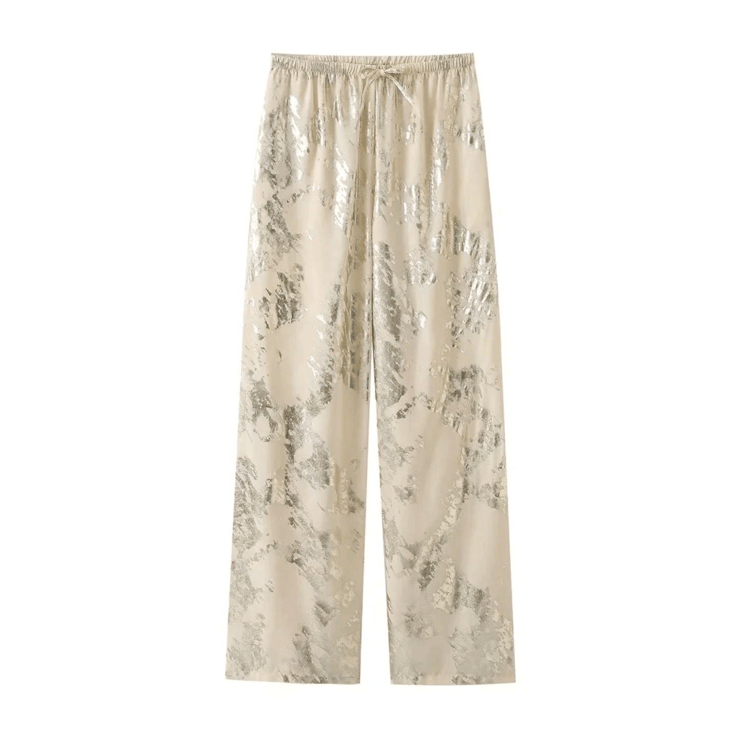 Golden Hour Drawstring Wide Leg Pants