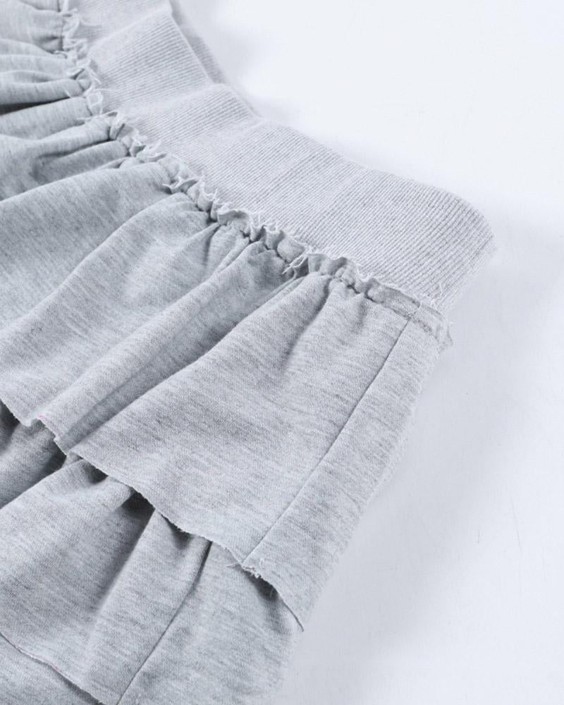 Brigough Ballet Mini Ruffle Skirt