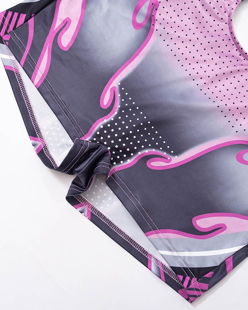 Speed Run Cut Out Bodysuit