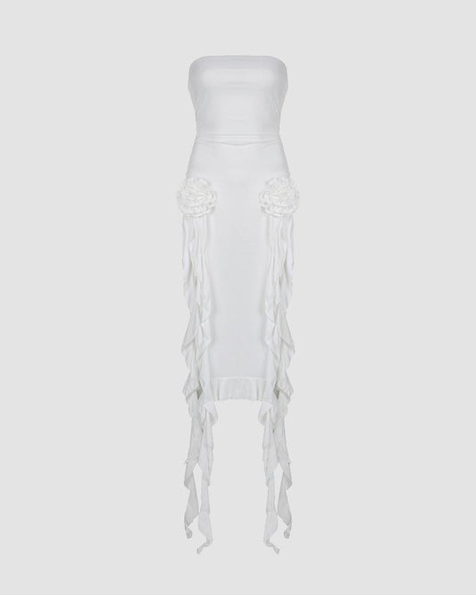 Mya Rose Asymmetric Tube Dress