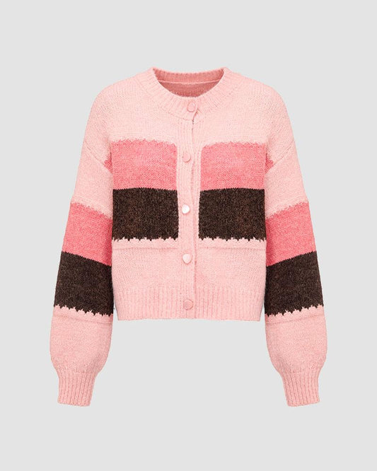 Julisa Contrasting Cardigan