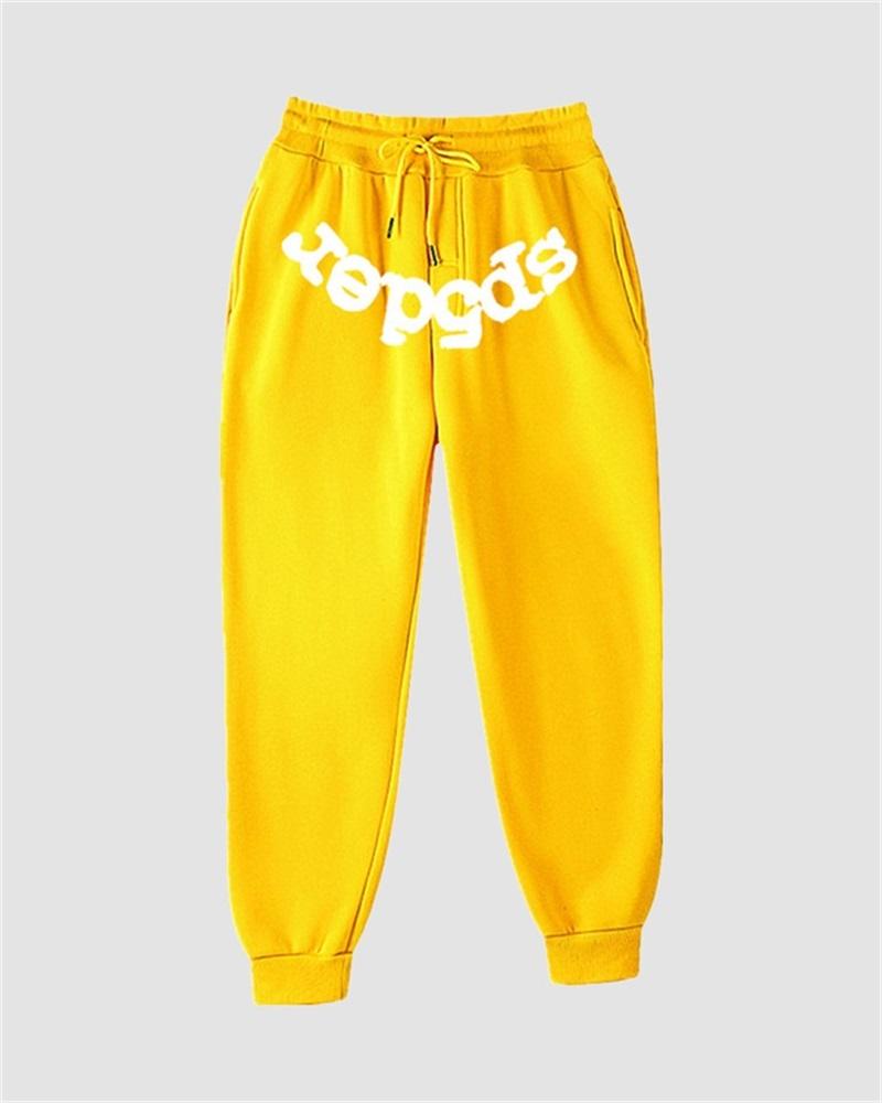 Letter Spider Print Pant