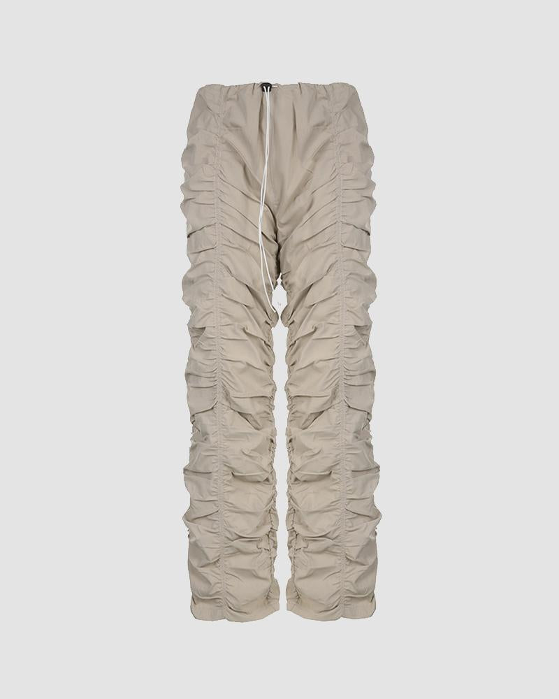 Renegade Ruffled Statement Cargo Pants