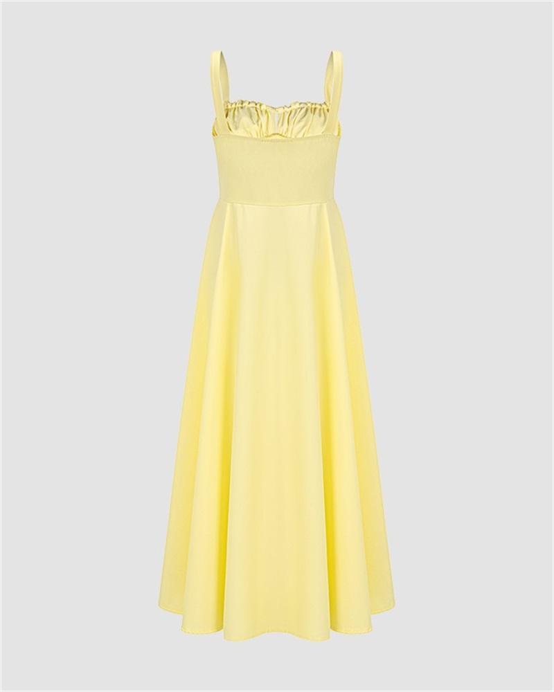 Mzya Corset Midi Dress