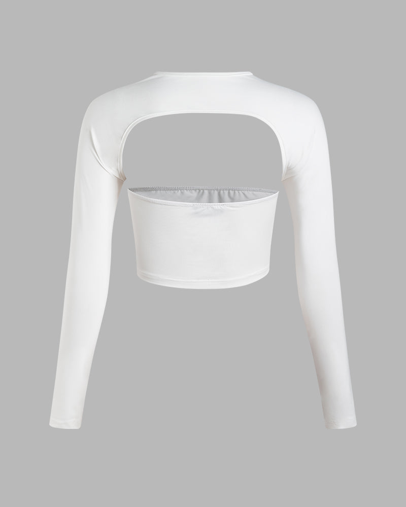 Slyvian Tube Top with Bolero