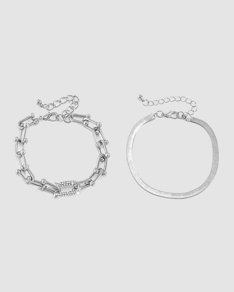 Slitherer Chain Bracelet