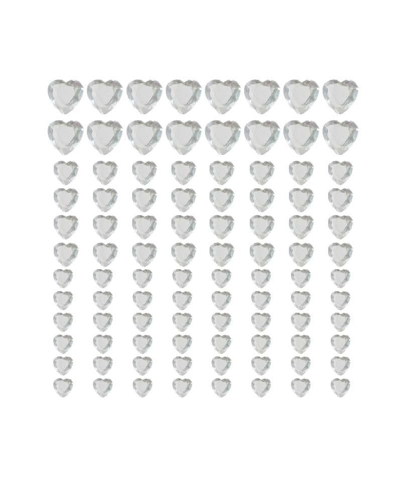 Washed Beach Trove Accent Face Embellishment Stickers