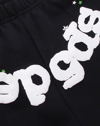 Letter Spider Print Pant