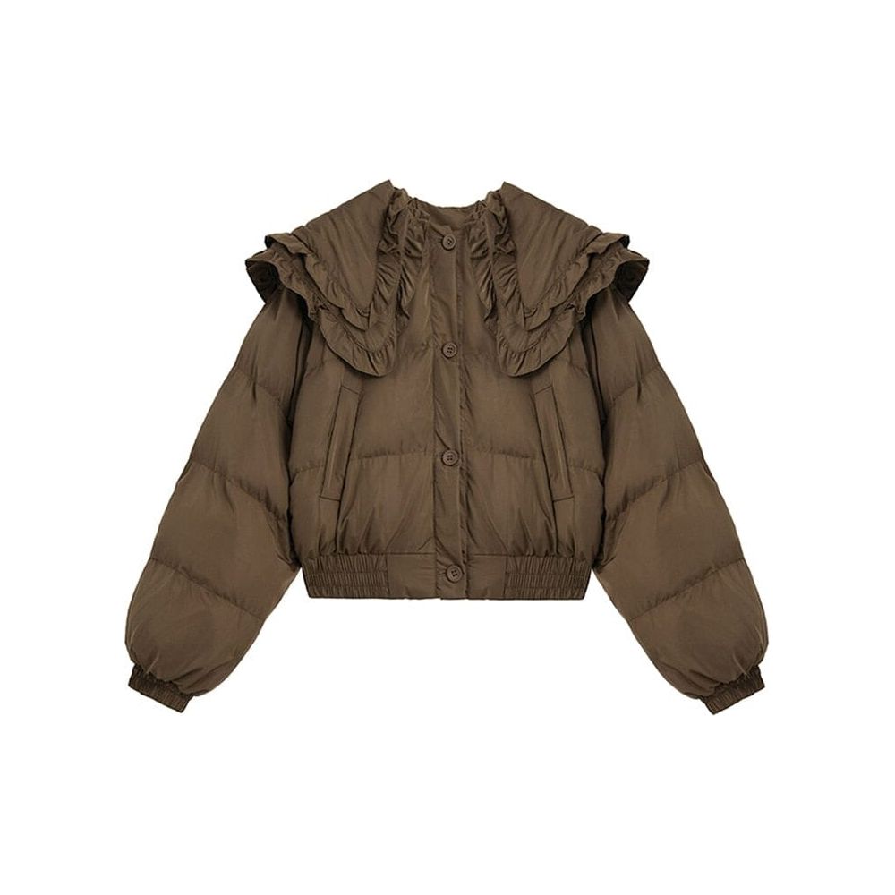 The Cocoa Long Sleeve Winter Puffer Jacket