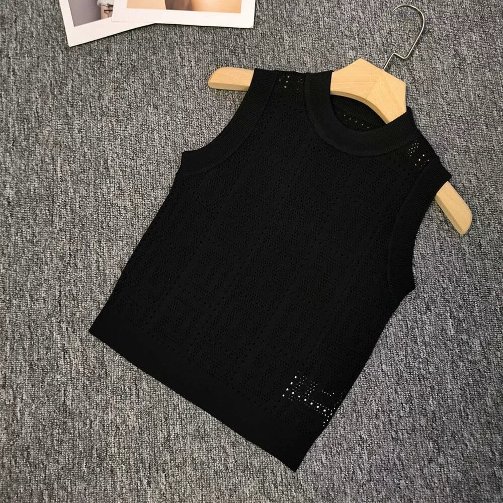 The Napa Knitted Tank Top - Multiple Colors