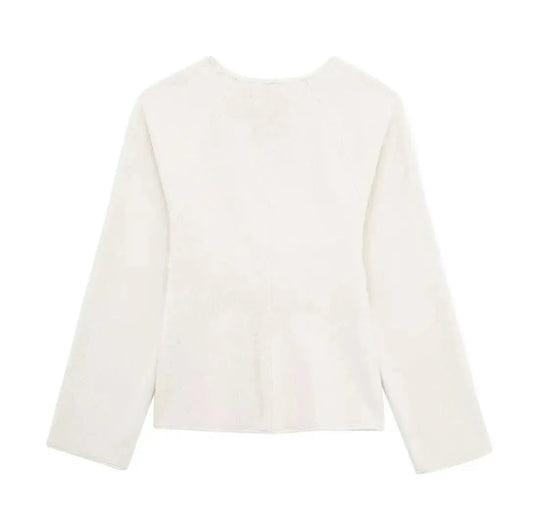 The Petra Leather Buckle Blazer