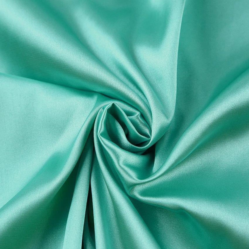 Blanca High Waist Satin Midi Skirt