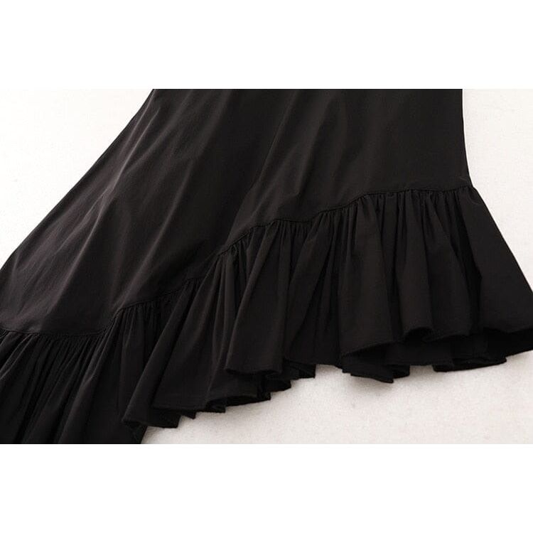 The Blanche High Waist Asymmetrical Skirt - Multiple Colors