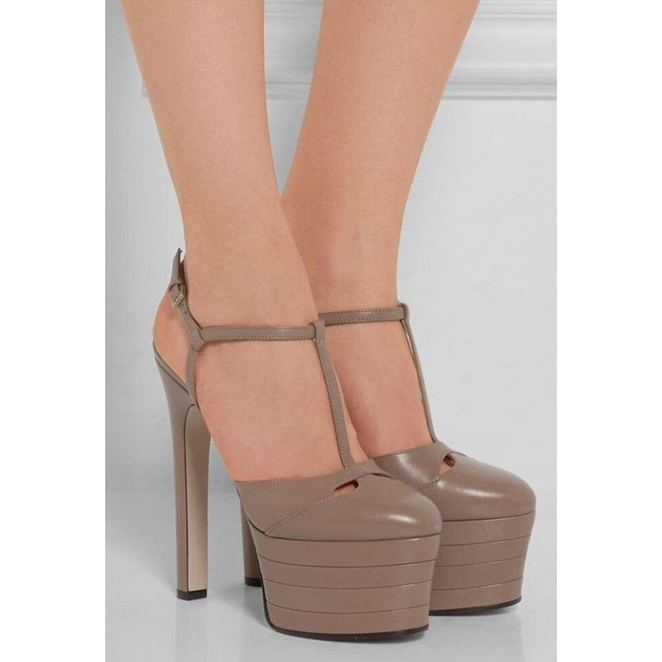 The Amari Platform High Heel Pumps - Multiple Colors