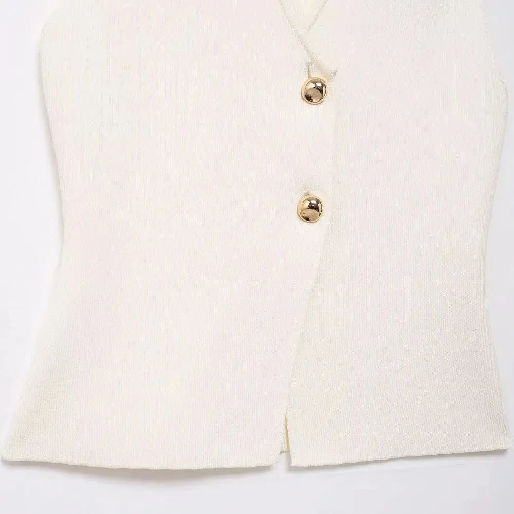 The Ramona Knitted Blouse