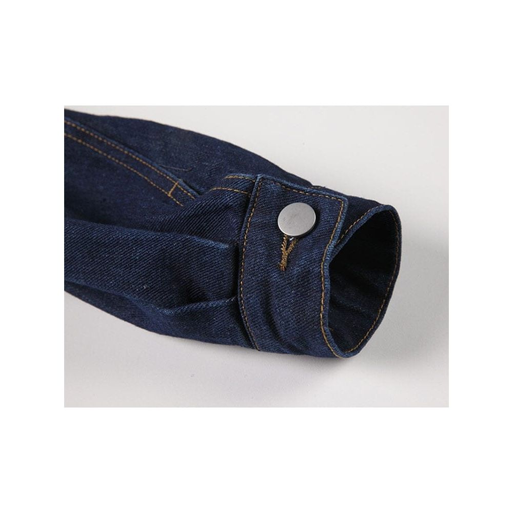 The Dana Oversized Long Sleeve Denim Jacket