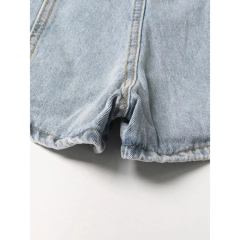 The Shelby High Waist Denim Shorts - Multiple Colors