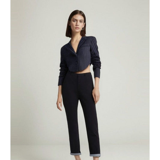 The Maris Long Sleeve Cropped Blazer