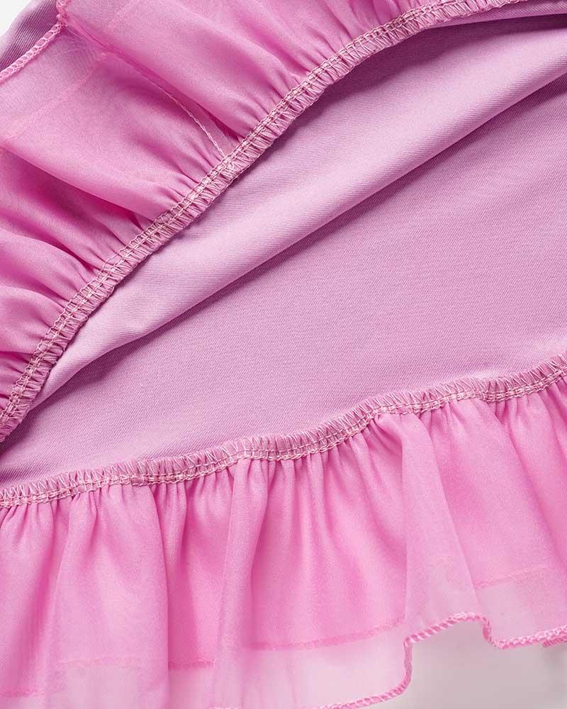 Aria Vox Ruffle Coord Skirt Set