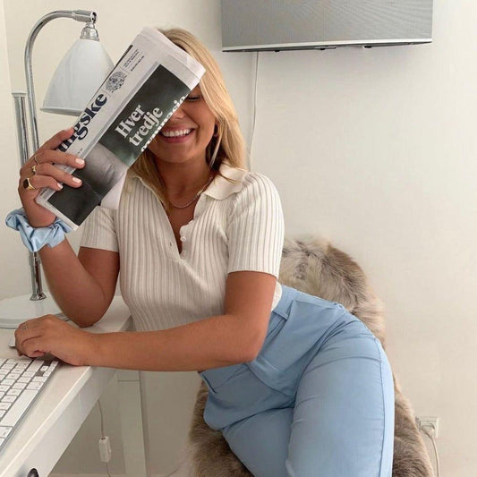 Talisha Cotton Knitted Ribbed Crop Top