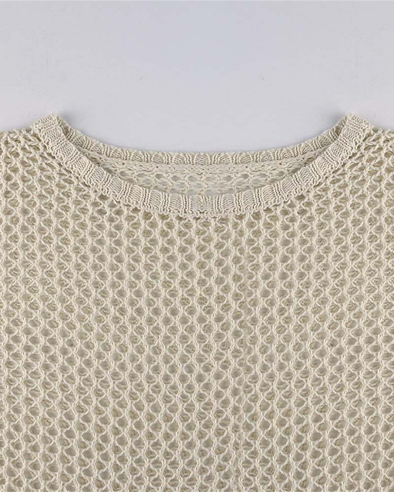 Juniper Eyelet Mesh Top