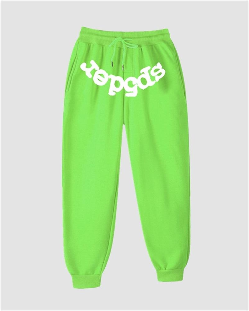 Letter Spider Print Pant