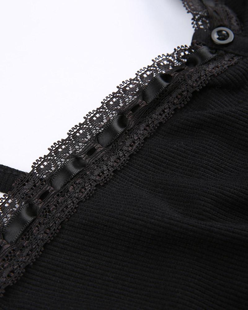 Dreamcliff Lace Cami Top