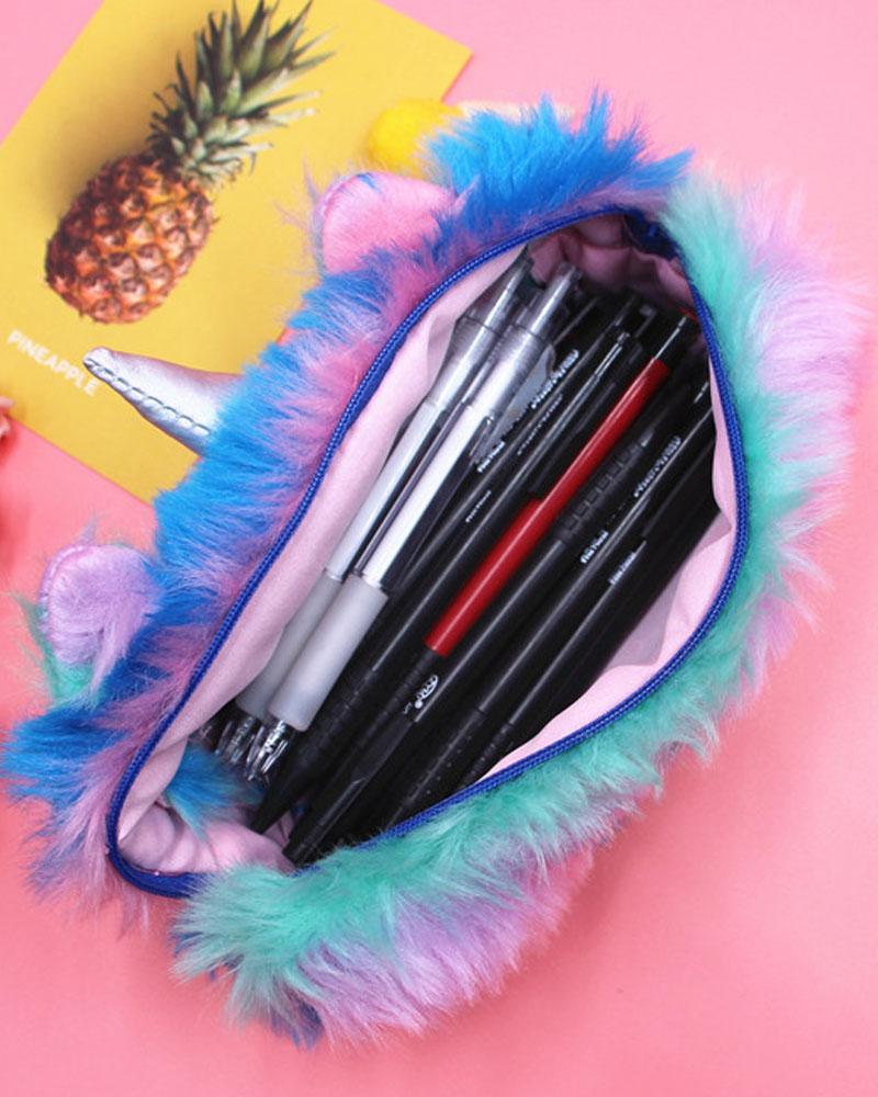 Unicorn Fluff Pencil Case