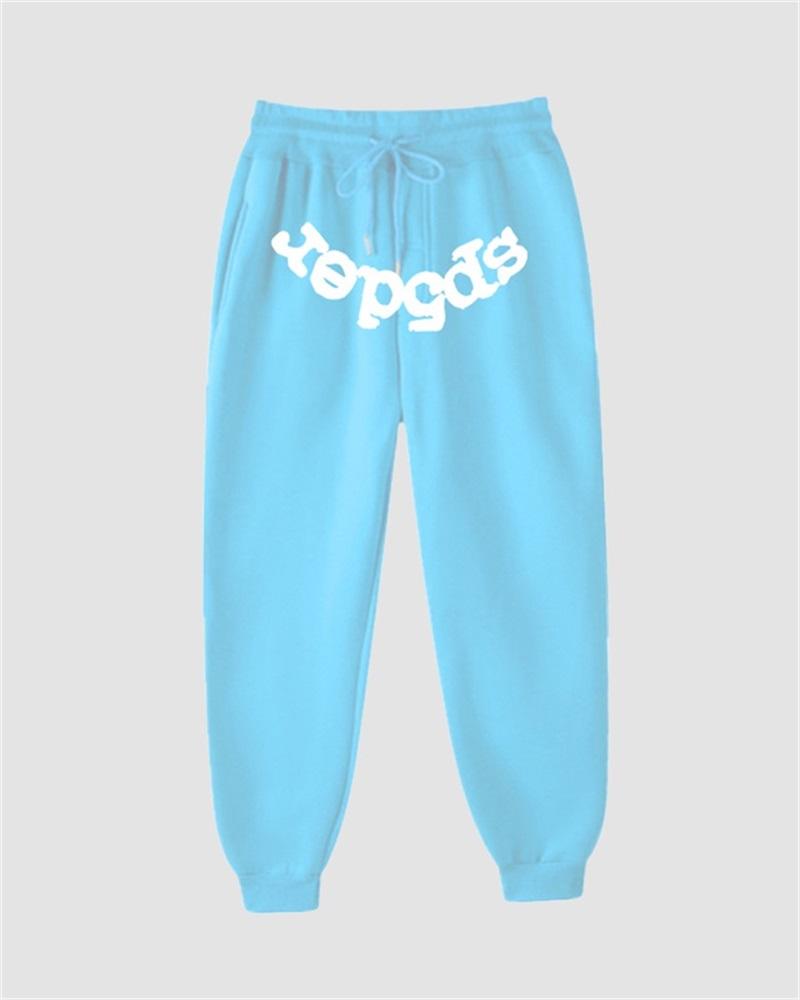 Letter Spider Print Pant
