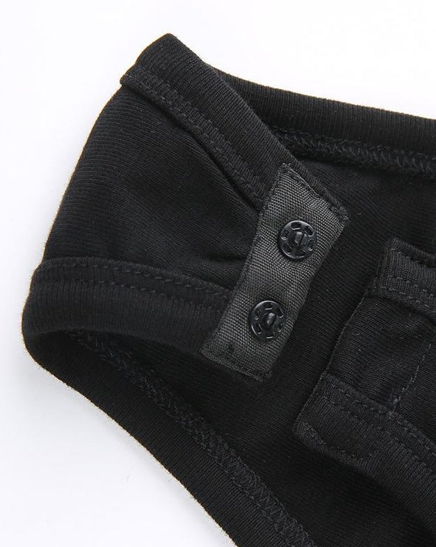Matrix Grid Cut Out Glove Top