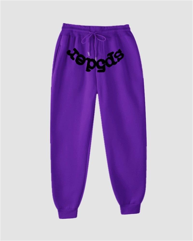 Letter Spider Print Pant