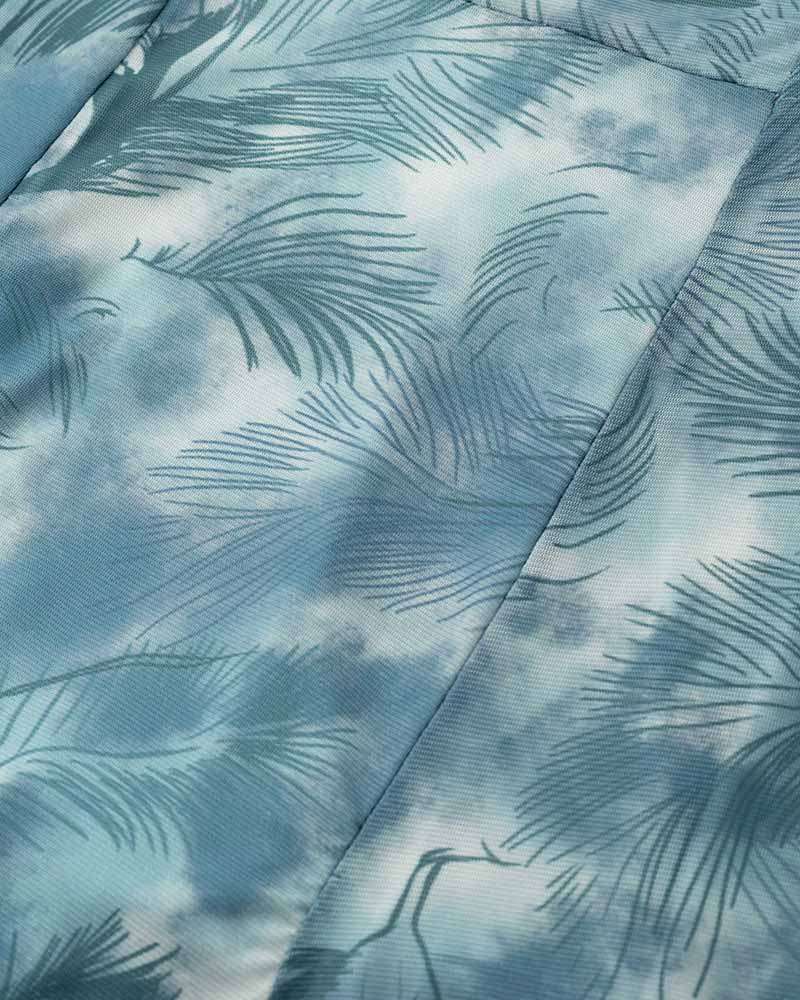 Organigram Cami Ruched Dress with Gloves