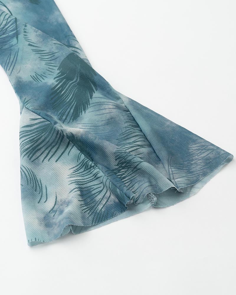 Organigram Cami Ruched Dress with Gloves