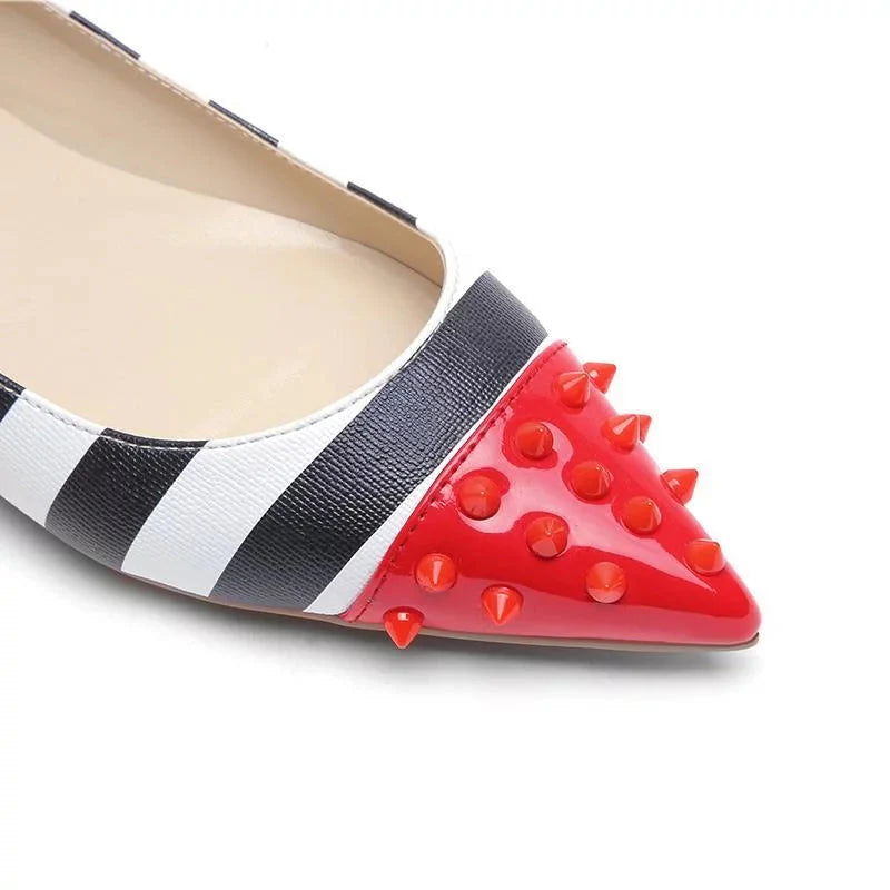 The Waldorf Studded Flats