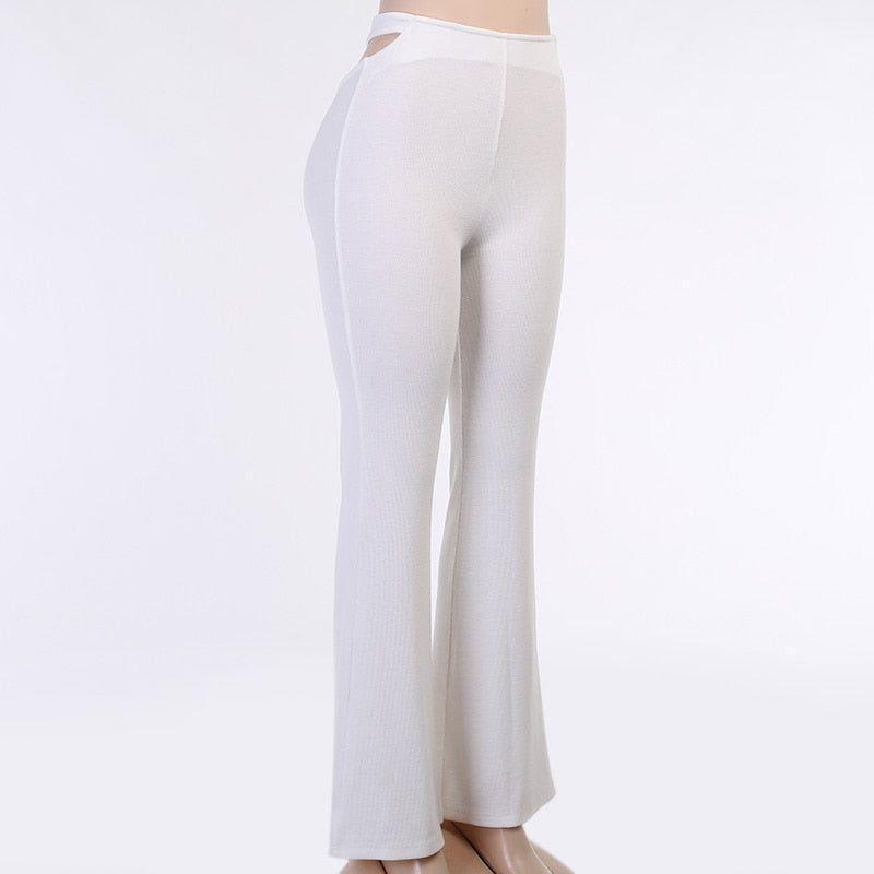 Hene High Waisted Cut Out Pants