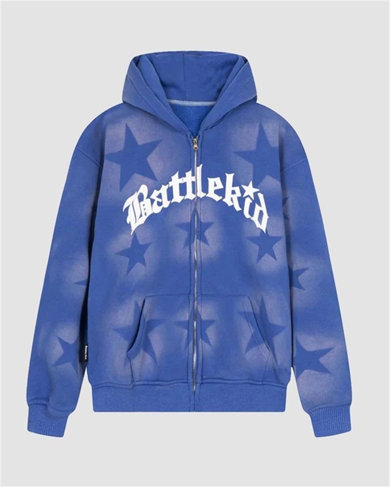 Street Stars Alphabet Baggy Hoodie