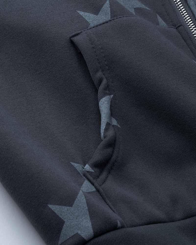 Star Squad Navy Zip Hoodie