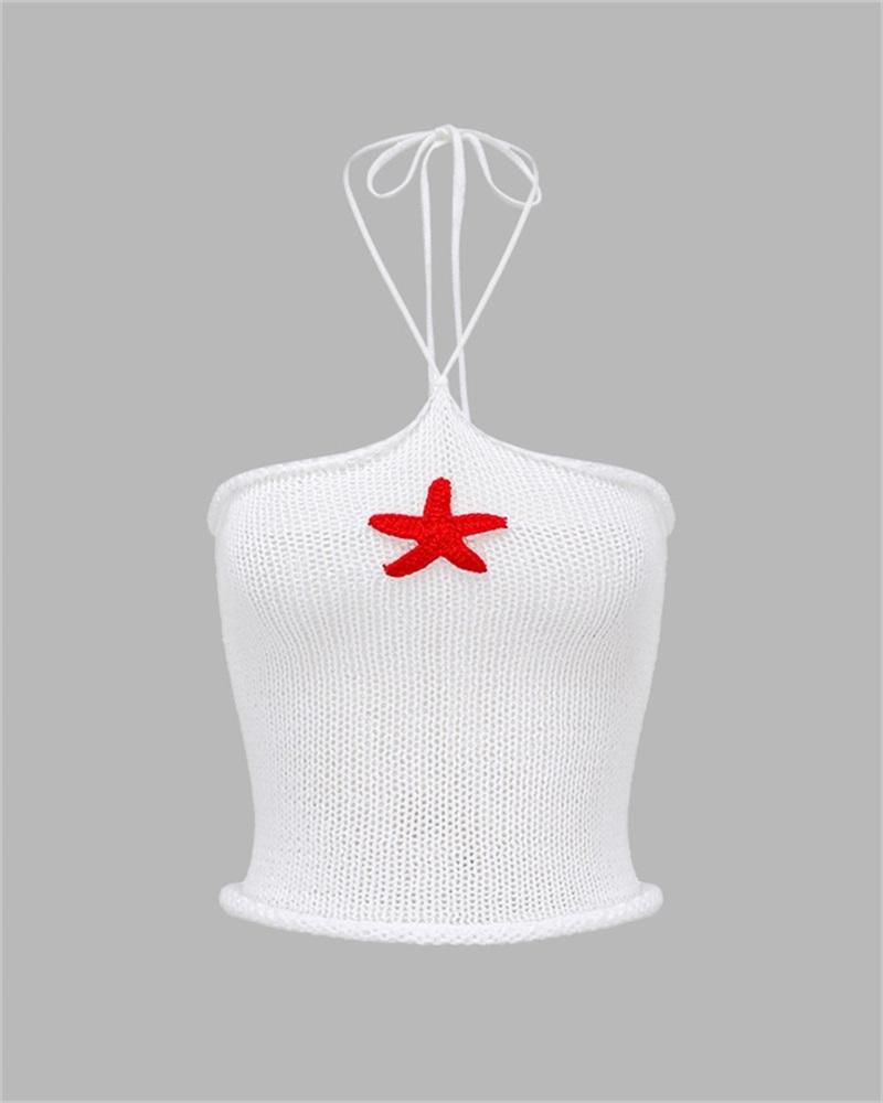 Triangulum Star Halter Top