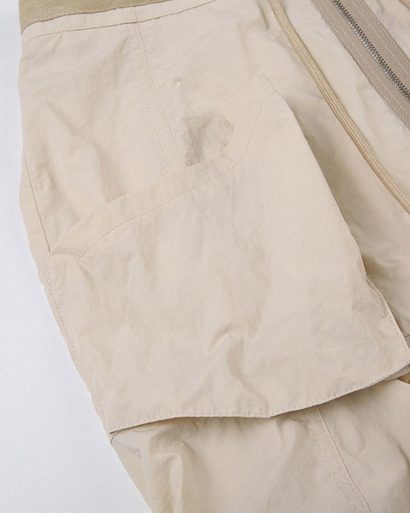 Utility Shoestring Cargo Skirt