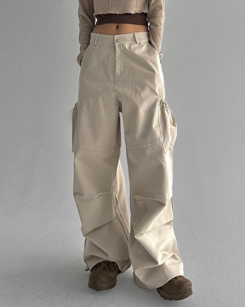 Parachute Oversized Pocket Cargo Pants