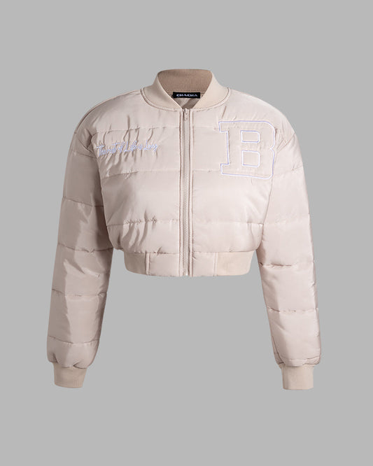 Iyvern Cropped Puffer Jacket