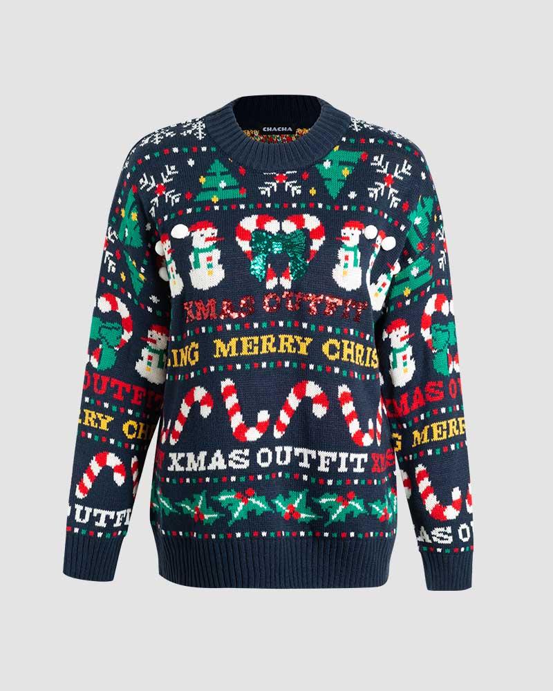 Ugly X'mas Graphic Sweater