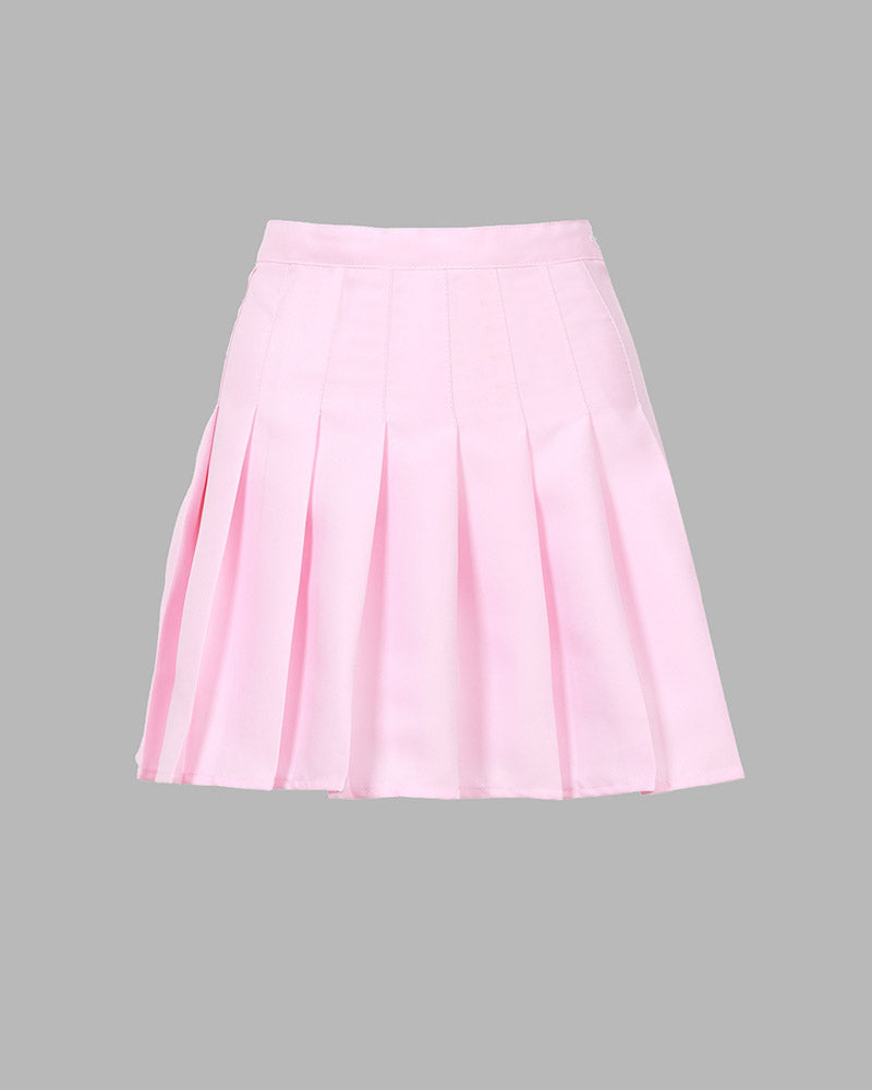 Rudimental Pleated Skirt