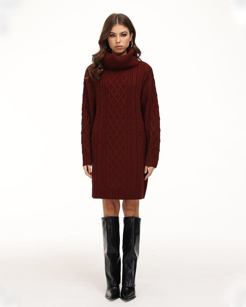 Stables Cable Knit Dress