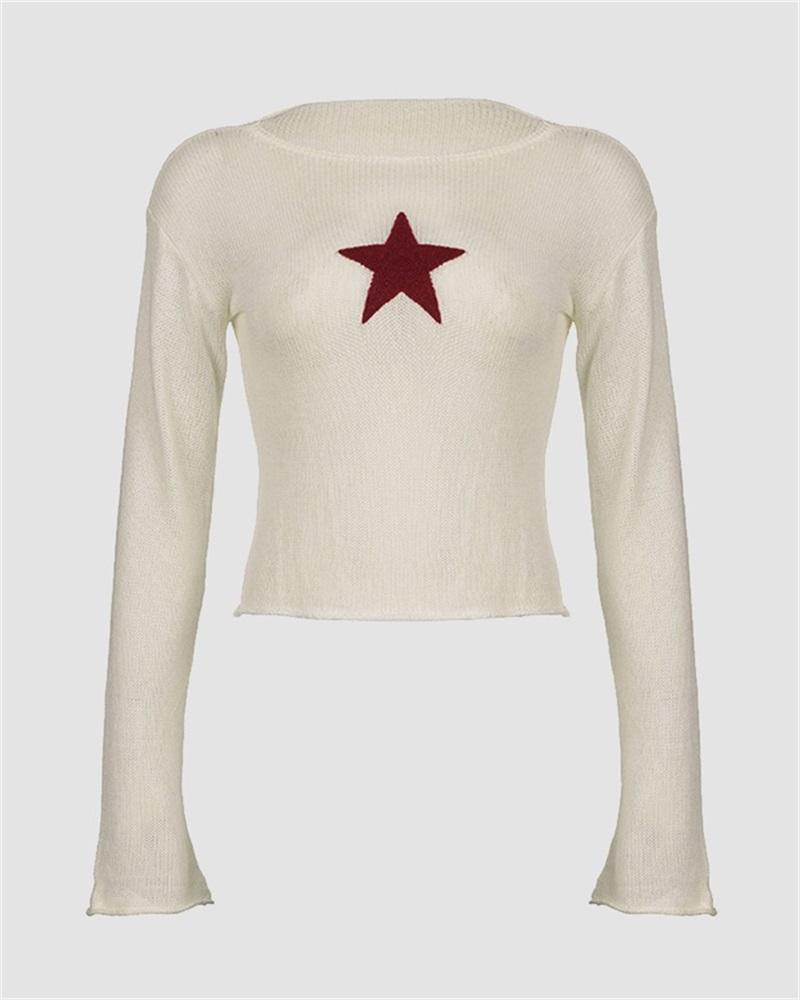 Desby Star Crop Top