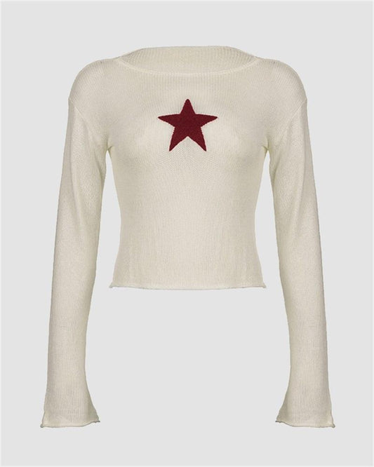 Desby Star Crop Top