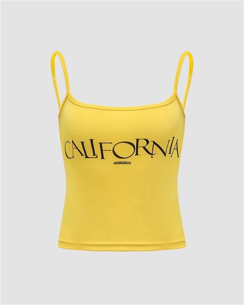 California Sunshine Cami Top