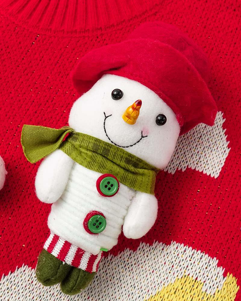 Christmas Santa Claus Doll Sweater